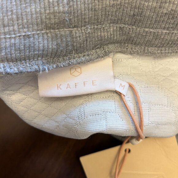 NWT KAFFE Women's Gillis Skirt Grey Size Medium Drawstring Closure - Picture 8 of 10